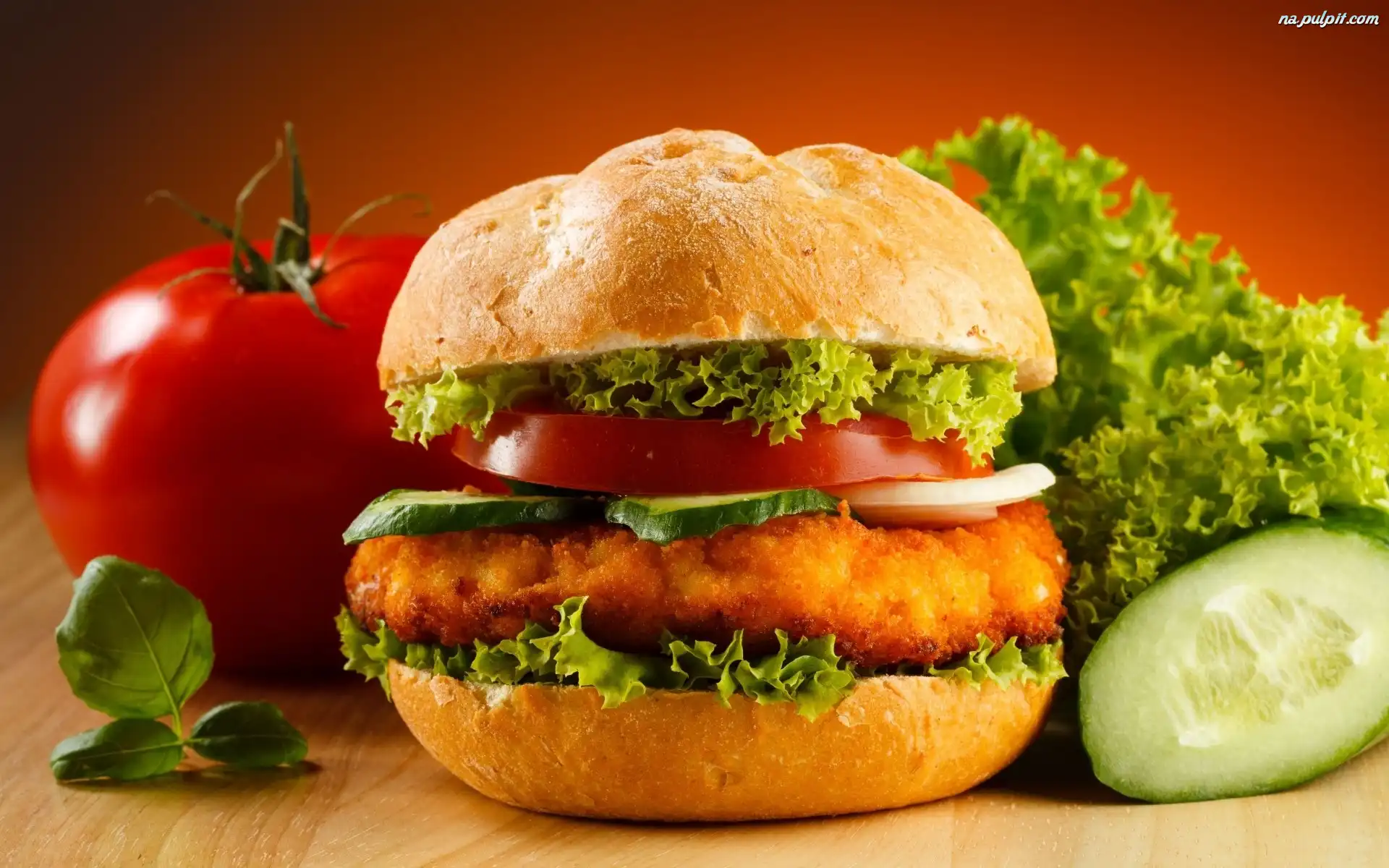 Hamburger, Warzywa Na Pulpit